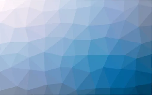 抽象几何多边形背景渐变蓝色免抠