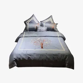 全棉床上用品四件套免抠