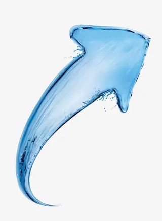 水元素，水箭头免抠