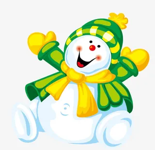 圣诞节清新矢量元素免抠