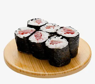 韩国美味的鳗鱼寿司免抠