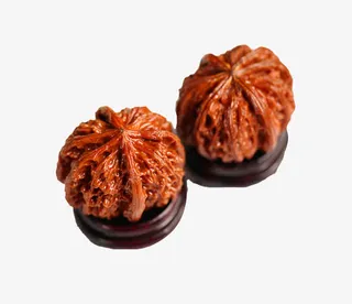 文玩核桃摄影图片免抠