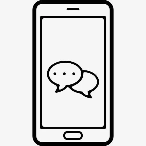 用电话聊天图标免抠