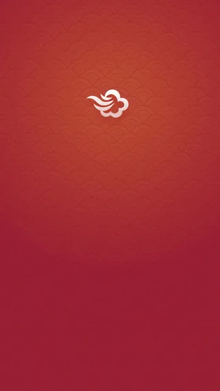 红色喜庆新年H5背景高清