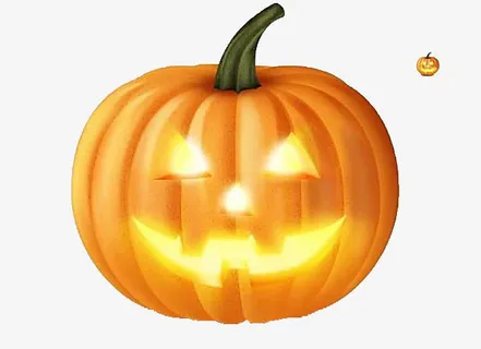 万圣节南瓜灯免抠