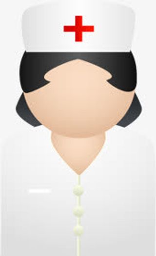 卡通护士图标医疗免抠