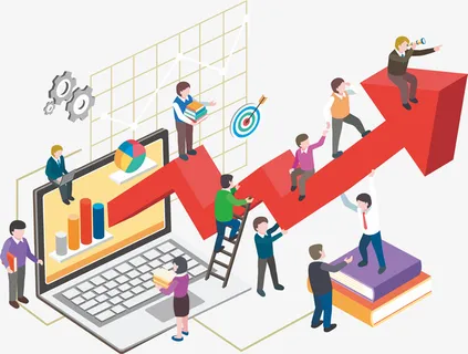 卡通金融图标1免抠