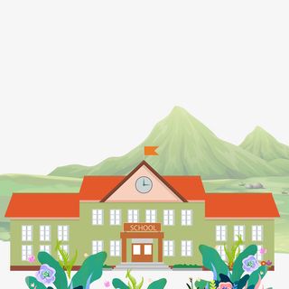 卡通学校素材下载免抠