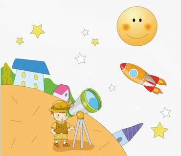 儿童插画免抠