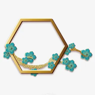 中国风国潮框免抠