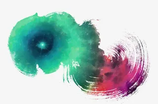 渐变色星空免抠