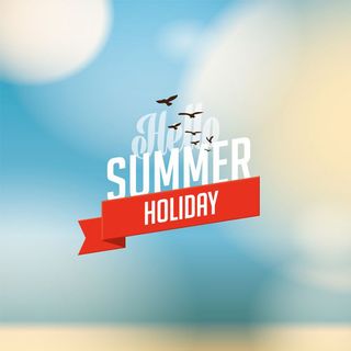 夏日度假背景高清