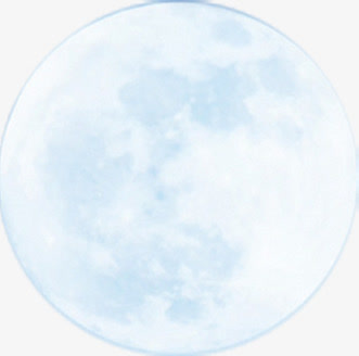 唯美满月月亮免抠