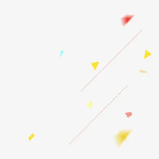 彩色几何图形免抠