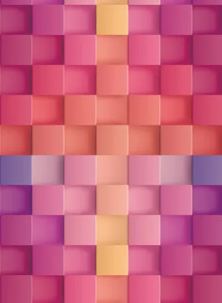 格子方块时尚背景