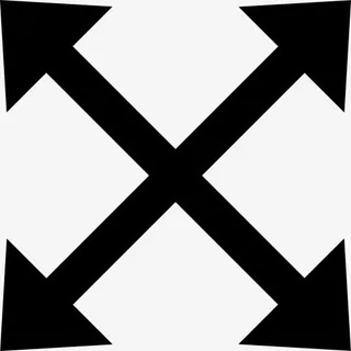 移动四箭界面符号图标免抠