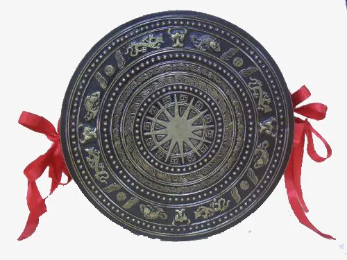 中国古代传统 铜鼓免抠
