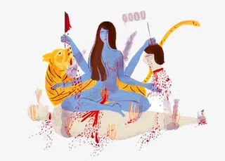 四只手的女人免抠