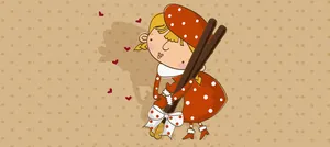 爱心甜蜜情人节背景高清
