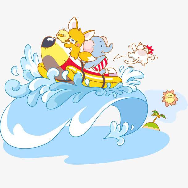 卡通插画免抠