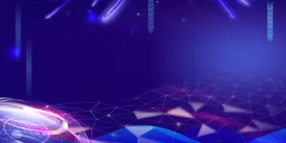 蓝色科技效果背景图高清