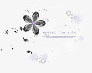 卡通手绘梦幻花光晕线条免抠