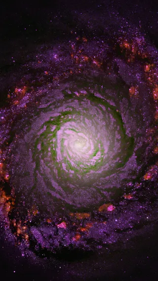 彩色纹理神秘手机端H5背景素材高清