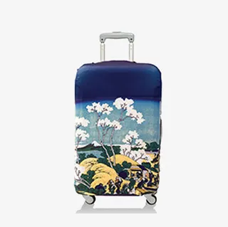 海浪行旅箱免抠