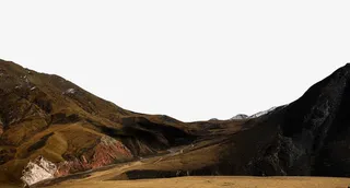 唯美祁连山脉免抠