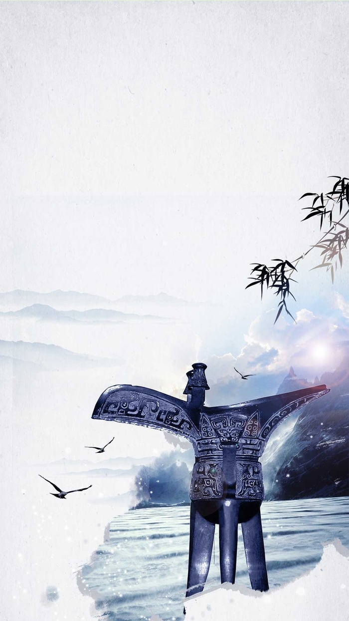 企业精神宣传诚信H5背景素材高清
