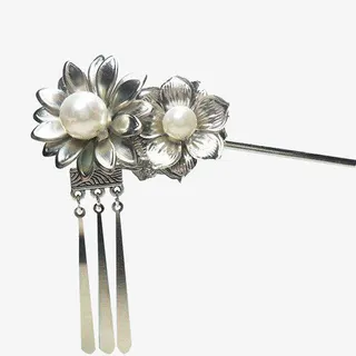 银制流苏发饰免抠