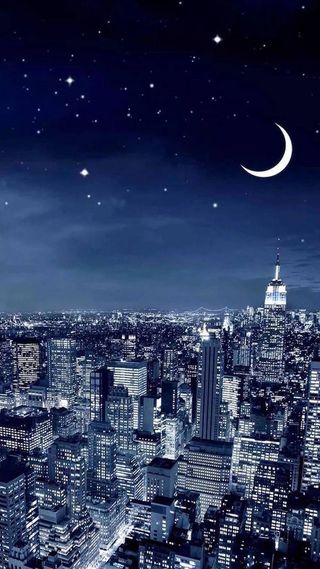 星空城市APP手机端H5背景高清