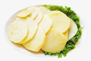 烤土豆片生菜免抠