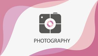 粉色浪漫可爱摄影矢量图免抠