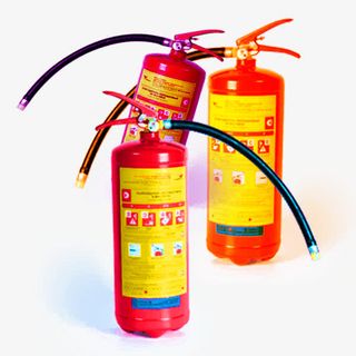 实物车载灭火器免抠