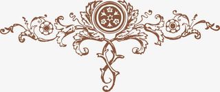 欧式  花纹 花边 底纹 古典免抠