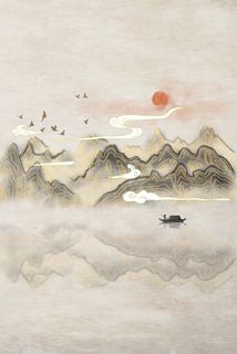 国潮背景元素高清