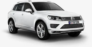 大众品牌越野车白色免抠