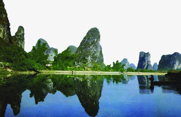 广西桂林山水免抠