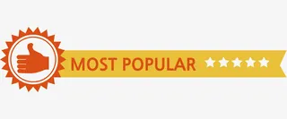 卡通五星好评标签免抠图免抠