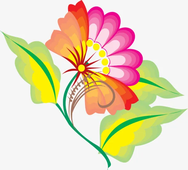 形状花朵素材免抠