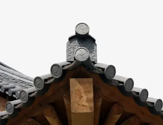 中国风屋檐免抠