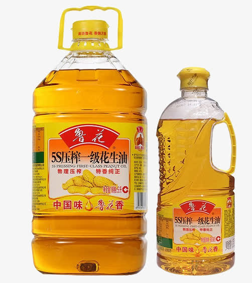 鲁花花生油免抠