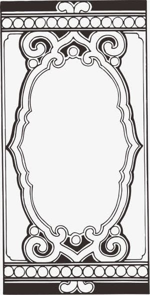 中国传统花纹免抠
