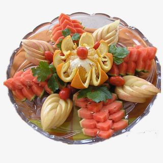 创意水果果盘免抠