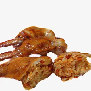 奥尔良风味密制鸡翅包饭免抠