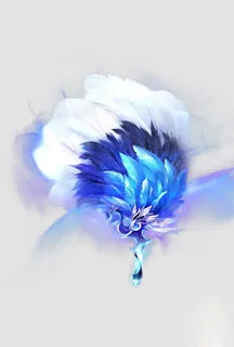 炫彩羽扇免抠