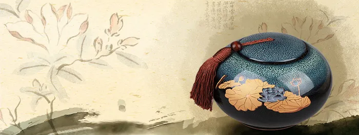 复古风莲花背景高清