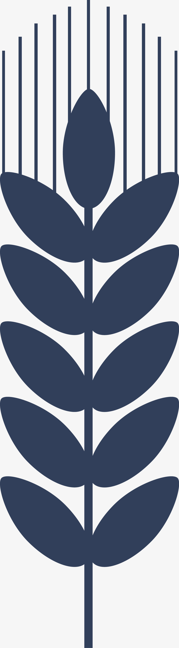 稻田麦子矢量图免抠