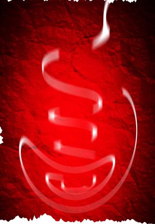 红色大气化妆品海报背景素材高清